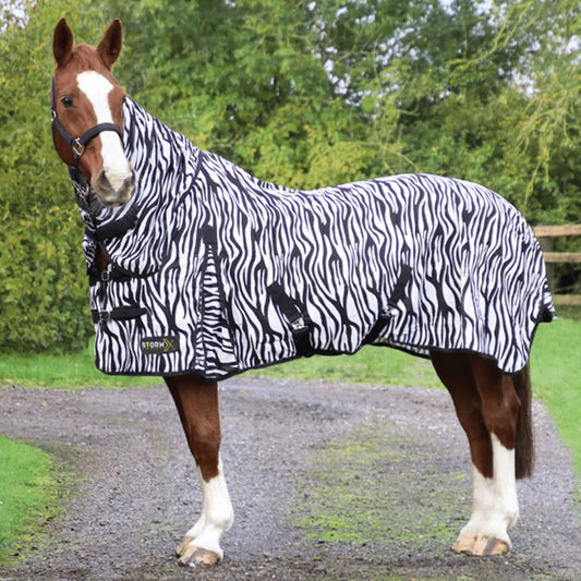 StormX Zebra Fly Rug