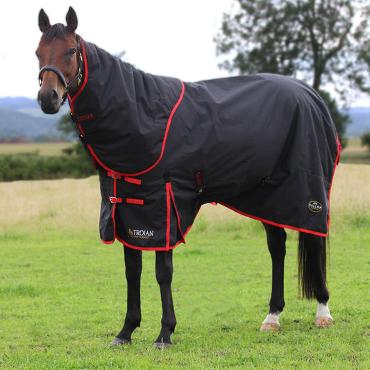 TROJAN 200 Dual Turnout Rug & Neck Set 600D