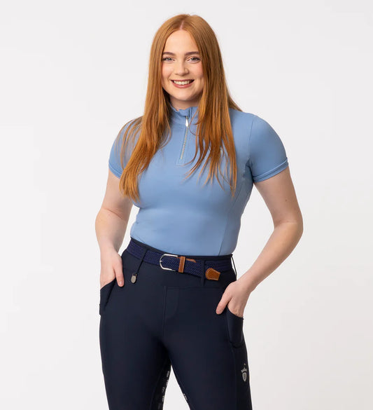 Blackfort Corn Blue Cool Mesh Base Layer Short Sleeve