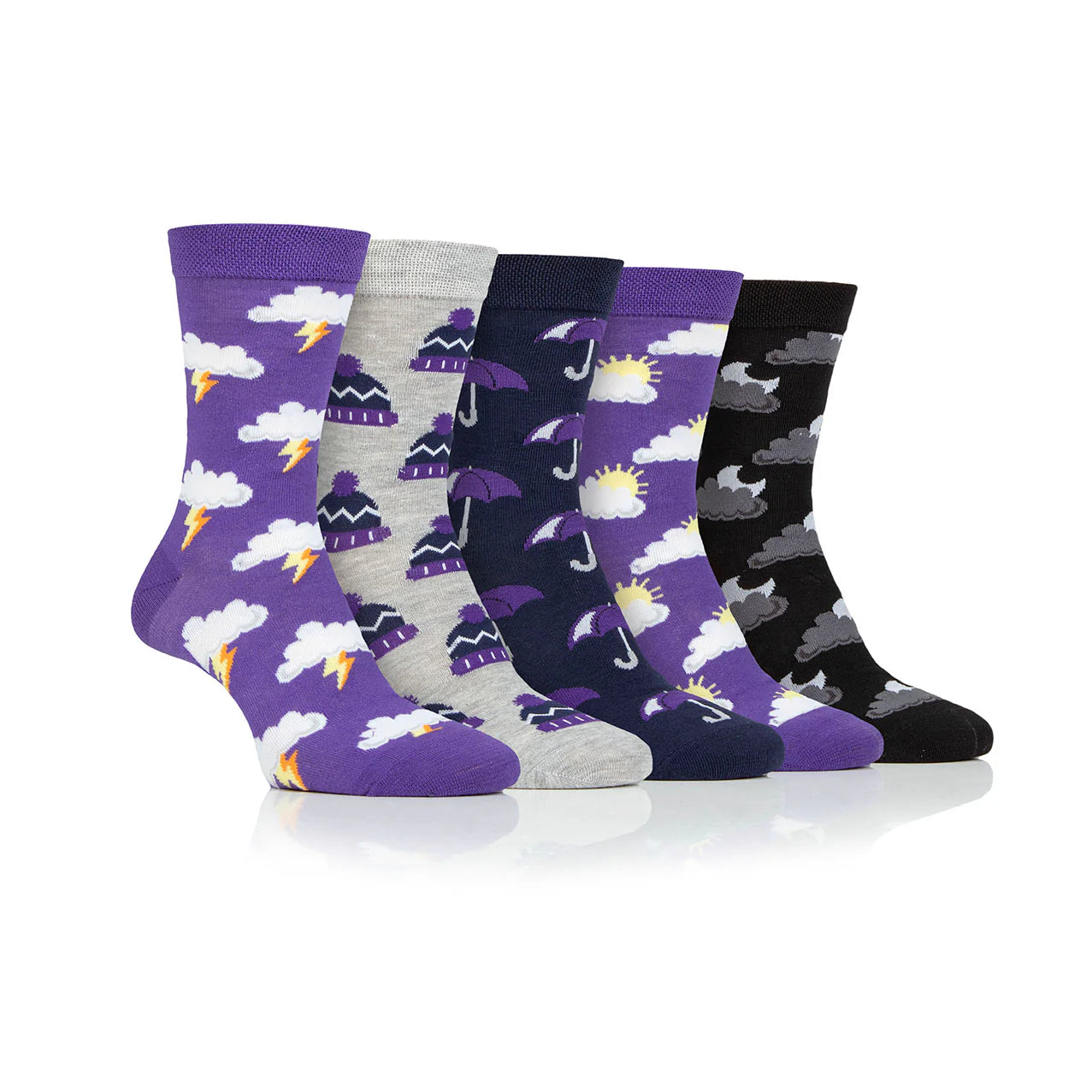 Dare To Wear Equestrian socks - Weather 5 pack