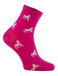 Comodo pink equestrian socks