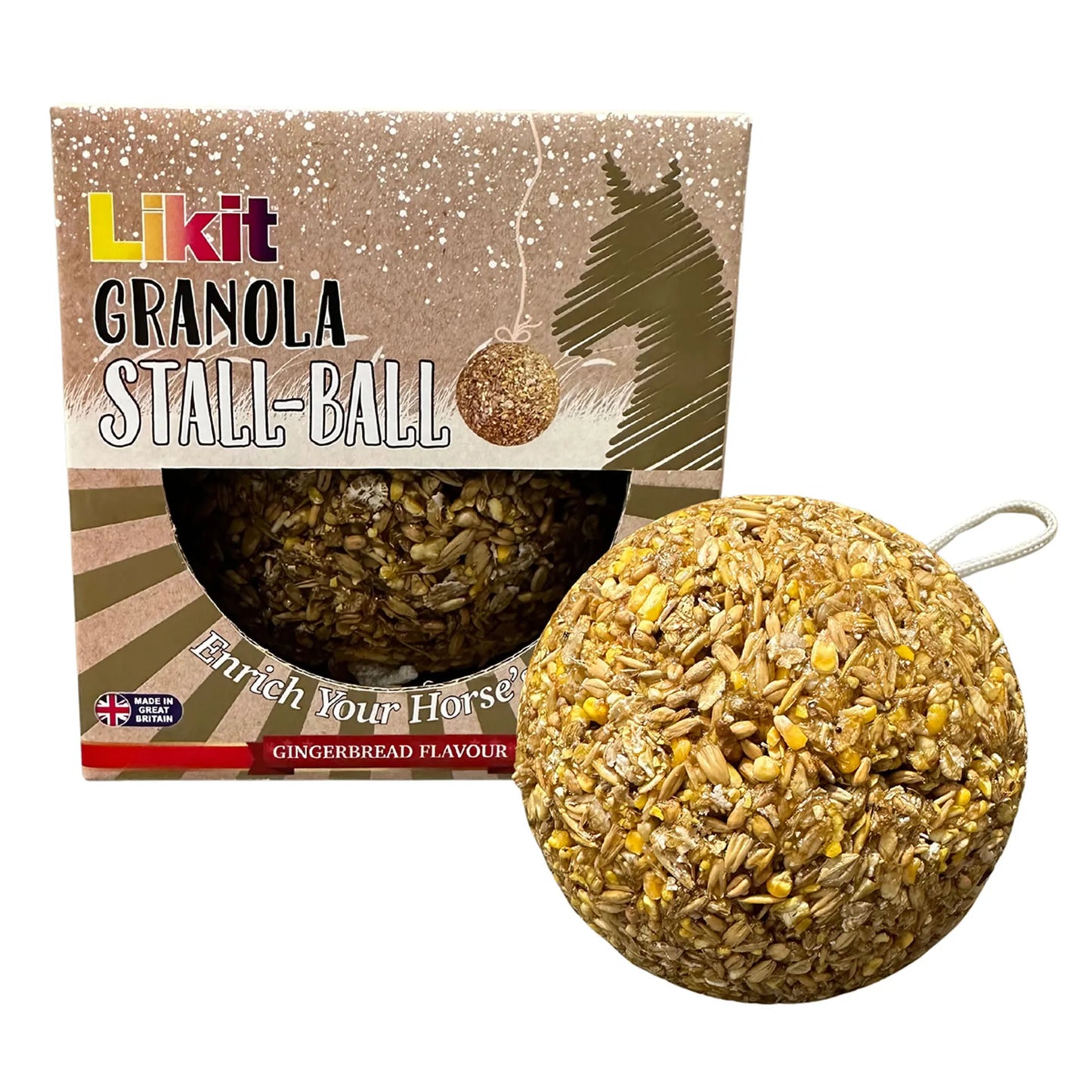 Likit Granola Stall Ball - Gingerbread