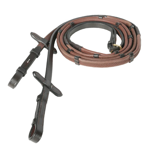 Horze soft grip rubber reins