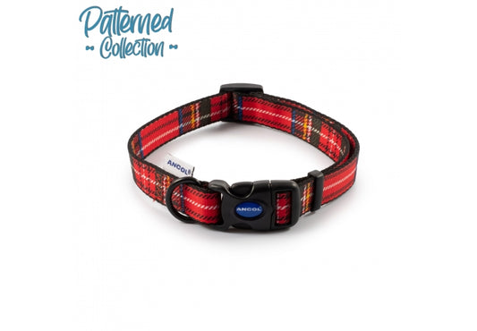 Ancol Tartan Dog Collar