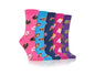 Dare To Wear Equestrian socks - Fast food 5 pack