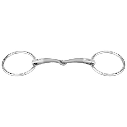 Satinox® Loose Ring Snaffle – 12mm – Single Joint