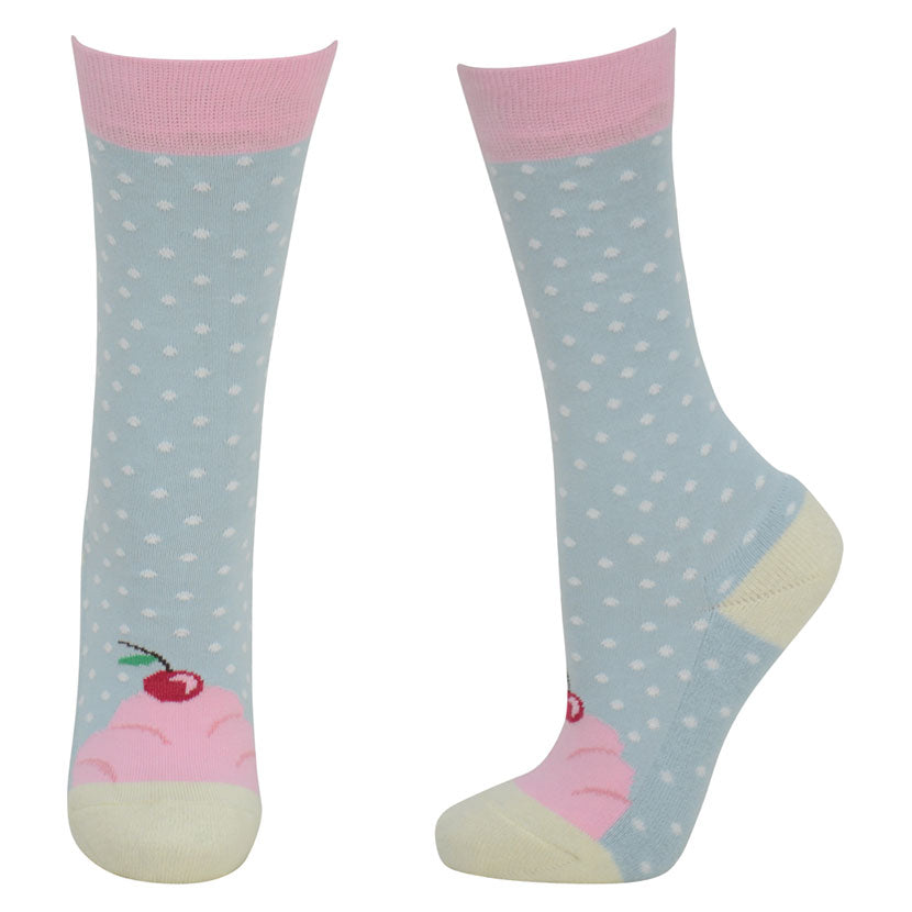 Hy Equestrian Fashion Cupcake Riding Socks 3 Pack