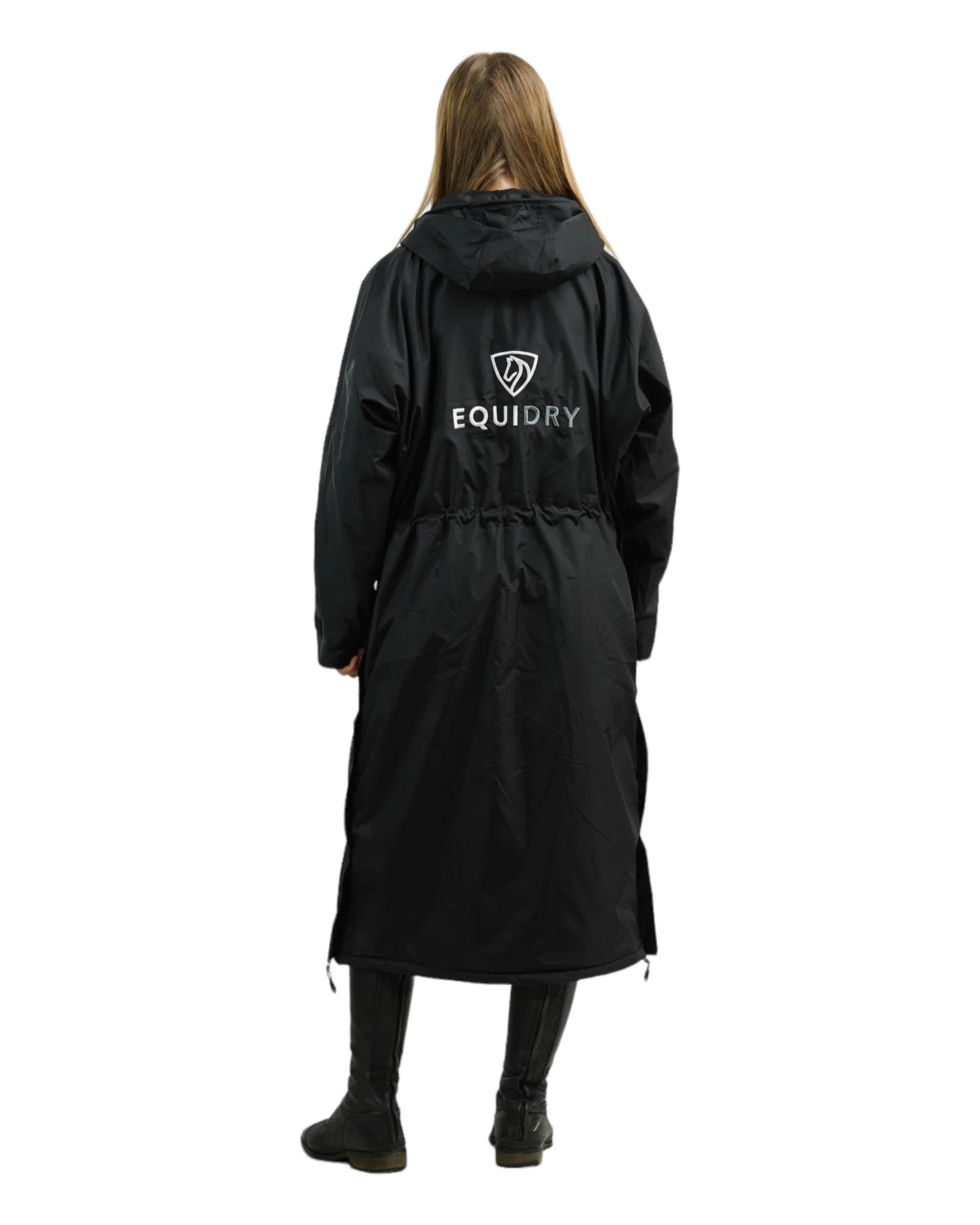 Equidry Evolution Lite | Women's Lightweight Waterproof Horse Riding Coat Black