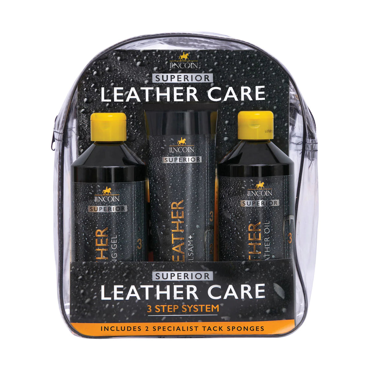 Lincoln Superior Leather Care 3 Step System