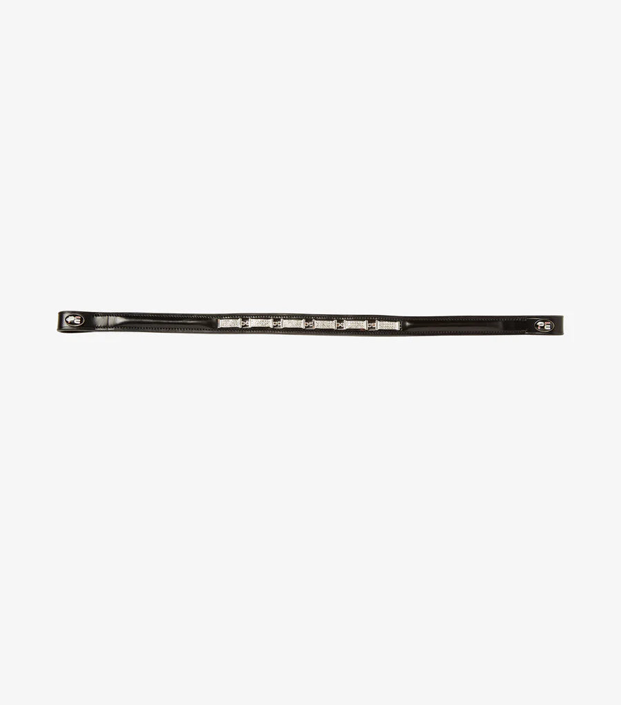 Premier Equine Tesoro Straight Crystal chain link Browband