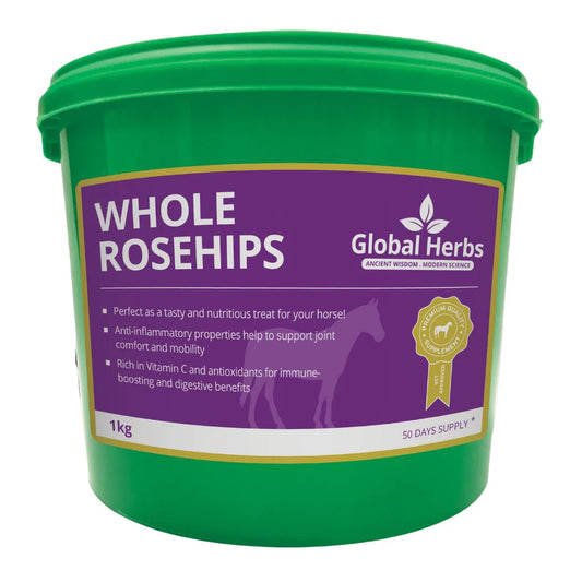 Global Herbs Whole Rosehips - 1 Kg