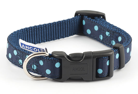 Ancol Polka Dot Dog Collar