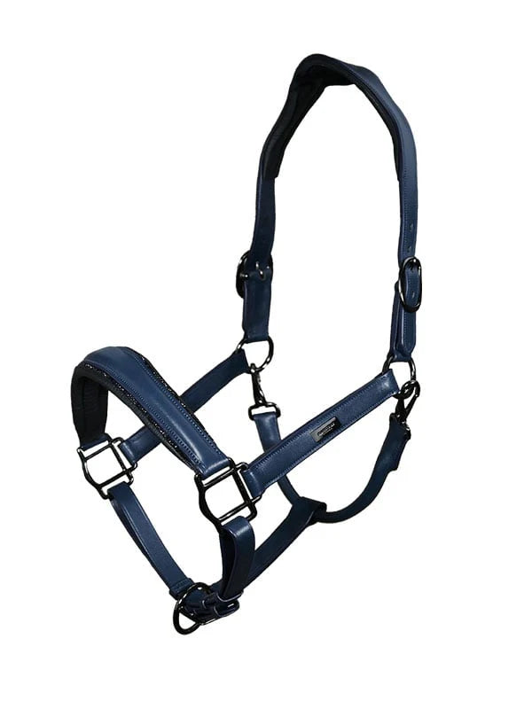 Equestrian Stockholm Dark Venice Leather Headcollar