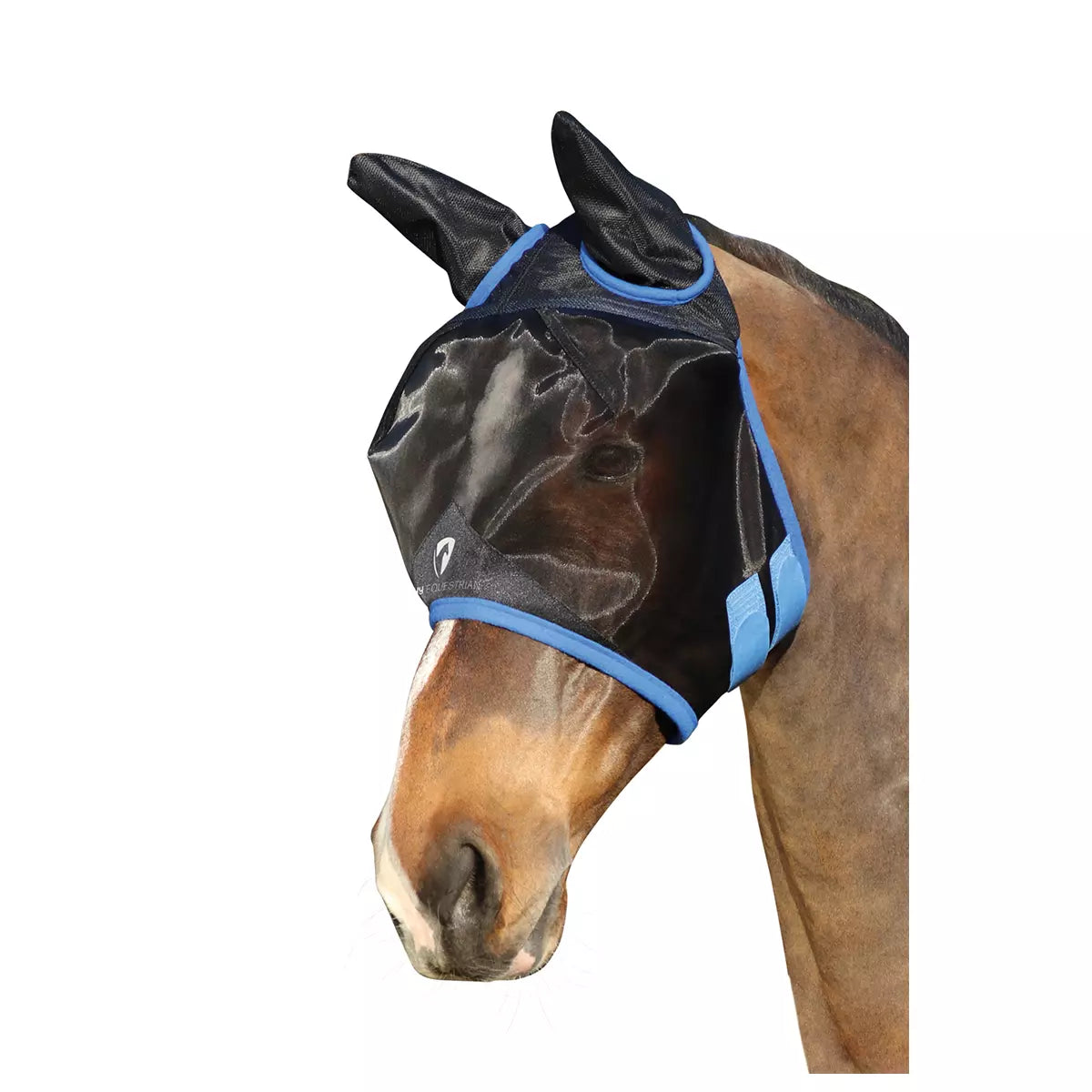 Hy Equestrian Mesh Full Mask With Ears And Nose