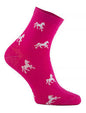 Comodo pink equestrian socks