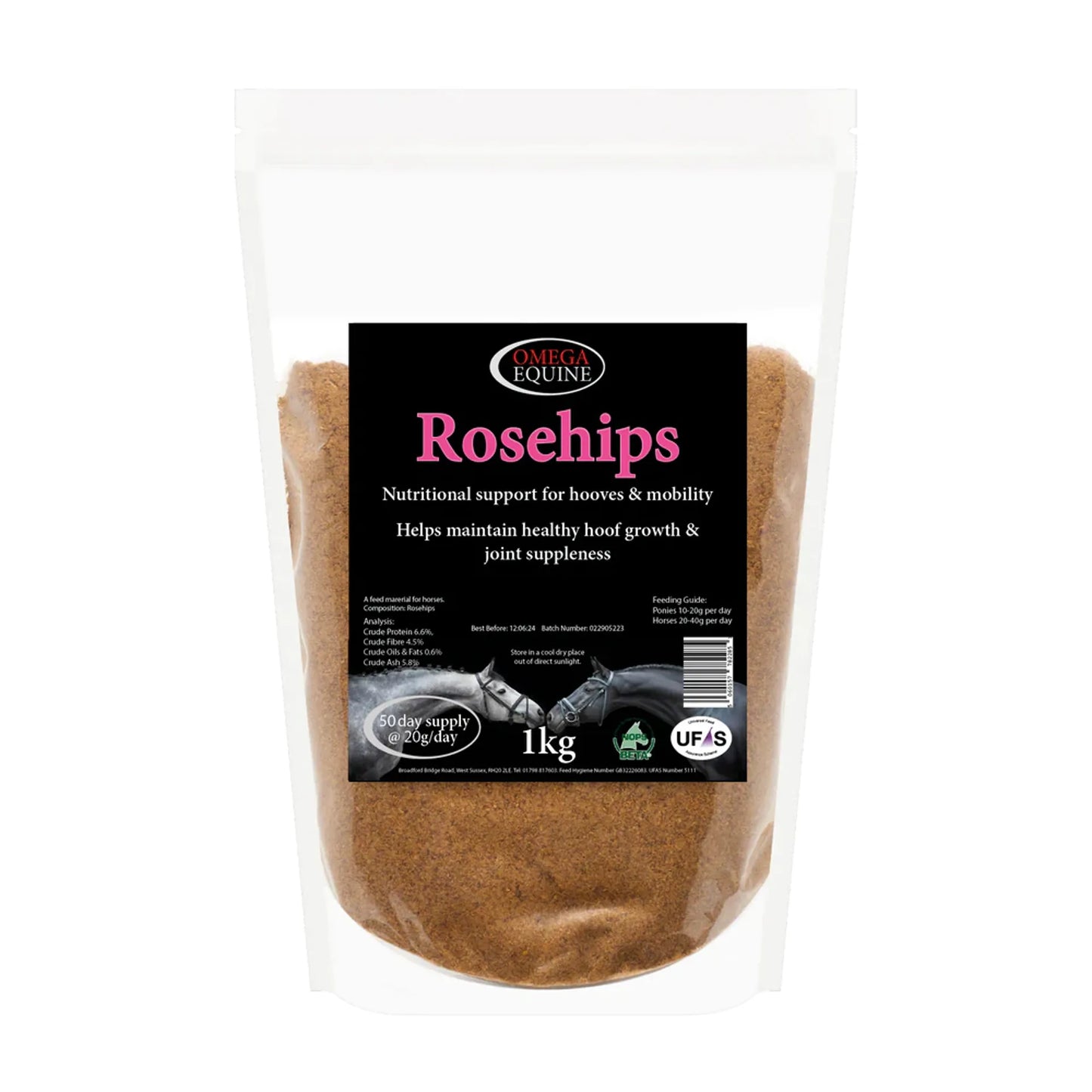 Omega Rosehips - 1kg