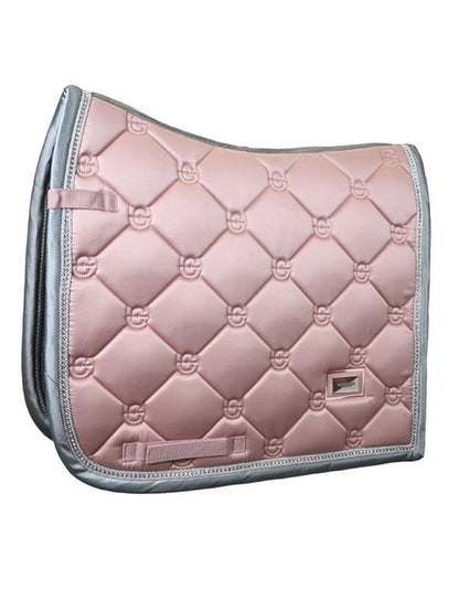 Equestrian Stockholm Pink Crystal Saddle Pad