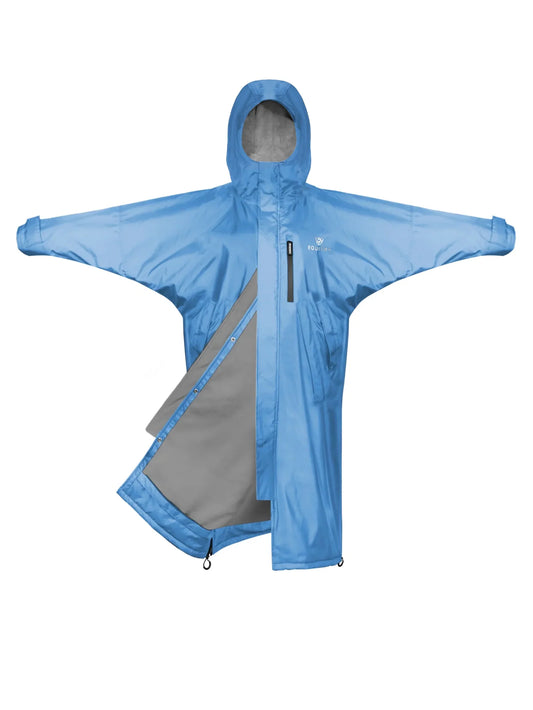 Equidry Evolution Lite | Women's Lightweight Waterproof Horse Riding Coat Sky Blue