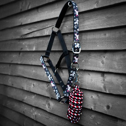 Unicorn Padded Head-collar with Multi Lead Set